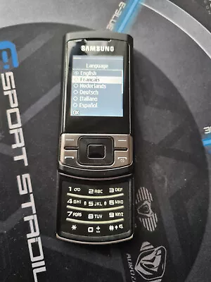 Samsung C3050 Black Unlocked Mobile Phone VGC • £24