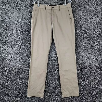 Volcom Corpo Class Mens Brown Straight Leg Polyester Cotton Pants Size 30 • $15.99