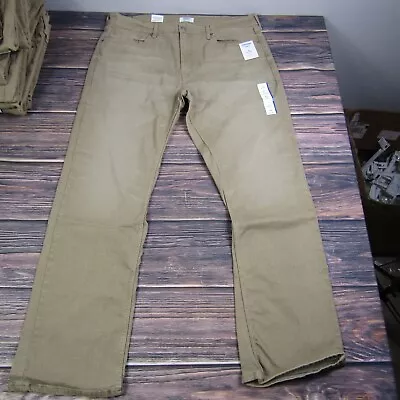 Denizen Levi's NEW NWT Mens 38x32 Light Beige 285 Relaxed Fit Jeans • $19.99