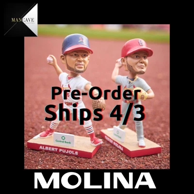 $55 • Buy Yadier Molina Pitching Bobblehead St Louis Cardinals 4-01-23 SGA Pre-Order