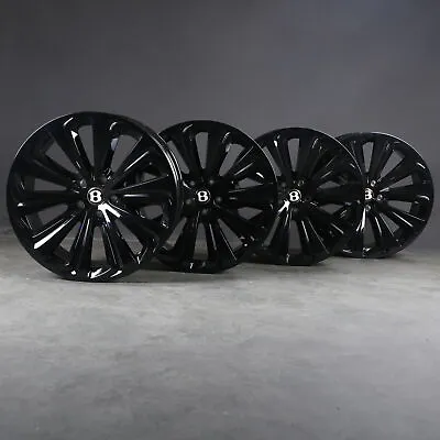 22 Inch Original Bentley Bentayga 4V Rims 36A601025BS Alloy Wheels • $9945.21