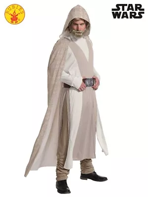 Luke Skywalker Deluxe Costume Licensed Star Wars The Last Jedi Robe Adult Cloak • $52.25