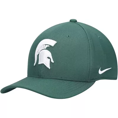 Nike Michigan State Spartans Dri-FIT C99 Swoosh Flex Hat - Green • $27.95