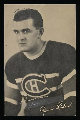 1940's Maurice Richard Exhibit Canadiens Rookie - Beautiful! • $1250