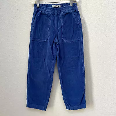 Mini Boden Little Boys Chunky Cotton Corduroy Pants Blue Size 9Y • $14.99