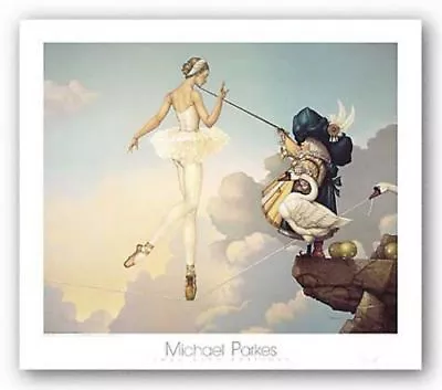 FANTASY ART PRINT Ledas Daughter By Michael Parkes • $29.95