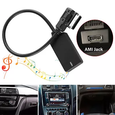 MMI AMI MDI Bluetooth Music Interface AUX Audio Cable Adapter For VW Audi 2010+ • $12.31