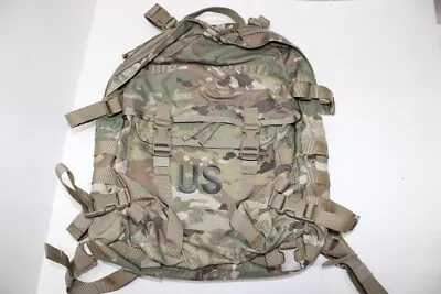 US Military Issue Multicam OCP Camo MOLLE II Assault Pack RuckSack Backpack C • $75.95