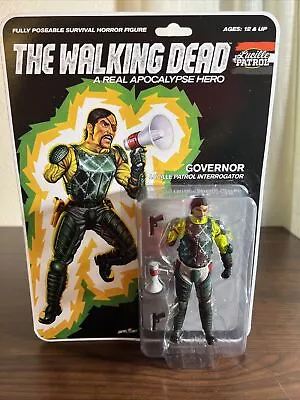 The Walking Dead Governor 5  Action Figure 2017 Bloody Patrol GI Joe Homage MOC • $15