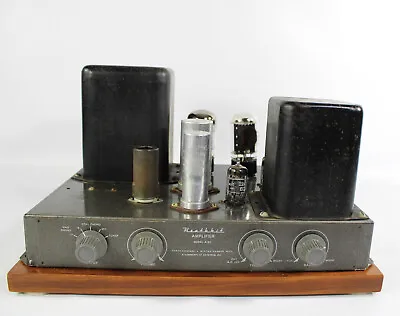 HEATHKIT A-9C Mono Tube Amplifier - Repaired And Working. • $249.95