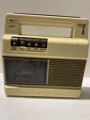 Vintage Nasta Take-A-Long Cassette Tape Player Recorder • $24.99