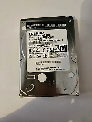Toshiba MQ01ABD100 1TB 2.5 Inch Hard Disk - SATA  PS4/PS3 Compatible • £24.99