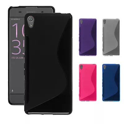 $4.99 • Buy New S CURVED GEL TPU CASE For SONY XPERIA XZ & XZ Premium