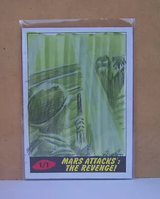 £12.72 • Buy 2017 Topps Mars Attacks The Revenge Soldier Sketch Card By Dan Curto
