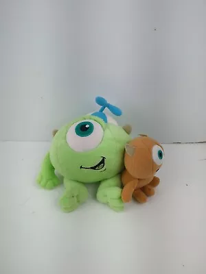 Disney Store Monsters Inc Baby Mike Wazowski With His Mikey Plush Rare 7  • $22.99