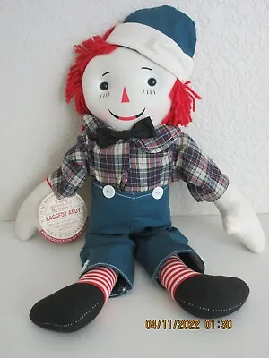Raggedy Andy Doll (repro Original Volland Doll) • $39.99