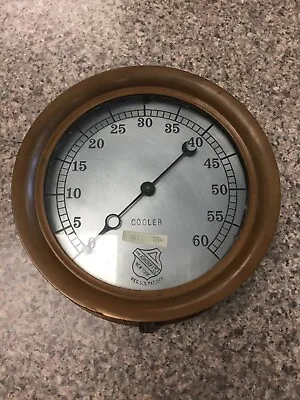 Ashcroft Railroad Pressure Gauge From Prr Juniata Pa Air Brake Shop - Make Offer • $299.99