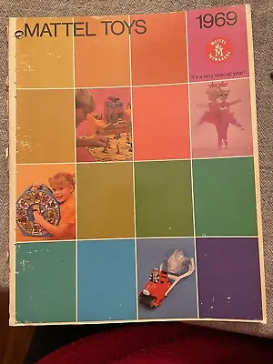 Orig Mattel Toys Dealer Ordering Catalog 1969 Barbie Hot Wheels Kiddles • $175