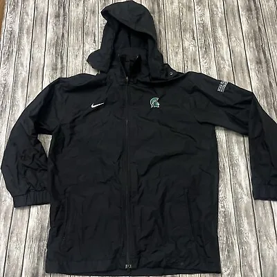 Nike Team Issued Michigan State Spartans NCAA Volleyball 2010 Large Windbreaker • $44.95