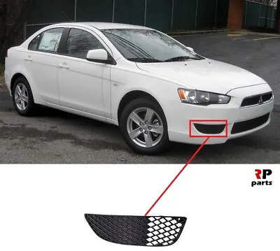 For Mitsubishi Lancer Sdn 07-17 New Front Bumper Foglight Cover Grille Right O/s • $22.59