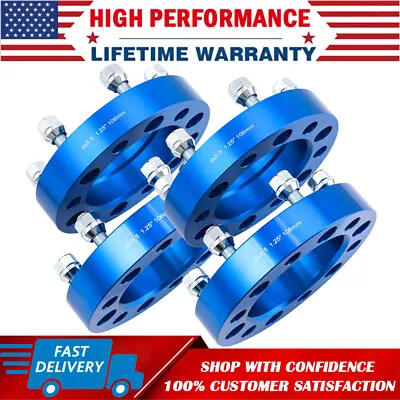 $89.25 • Buy 4 Pack 1.25  Hubcentric Wheel Spacers Adapters For Toyota Tacoma 4Runner Cruiser