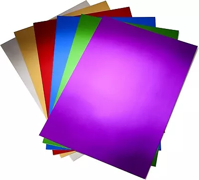 A3 CARD MIRROR ASSORTED CRAFTING 250 GSM - 6 Sheets • £8.64