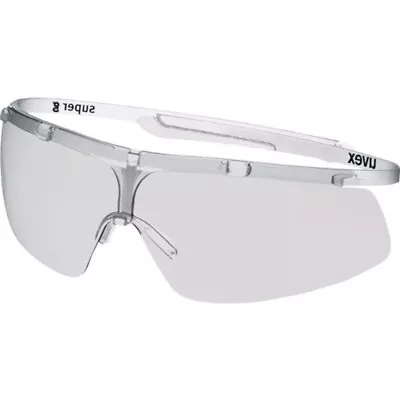 £8.99 • Buy Uvex Super G Safety Glasses Silver Mirror Lens Lightweight-18g UV400 Anti-Fog