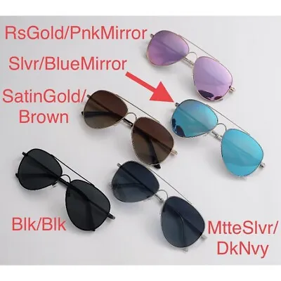 NEW Prive Revaux Polarized Showstopper Aviator Sunglasses | Choose Color Option • $12