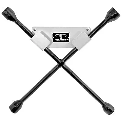 Pit Posse Wall Mounted Aluminum Trailer 4 Way Lug Wrench Holder - Made In USA • $19.95