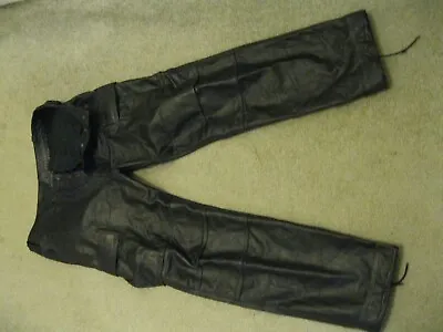 Mr. S Fetters Leather Men's Sz 36 BDU Heavy Leather Pants Gay Fetish • $1200