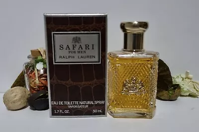 Safari For Men Ralph Lauren Eau De Toilette 50ml Vintage Formula COSMAIR. • £123.04