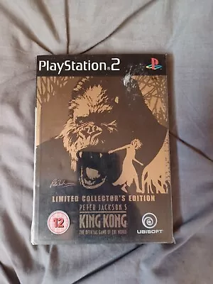 King Kong Peter Jacksons Limited Collectors Edition Steelbook Playstation 2 PS2 • £9.99