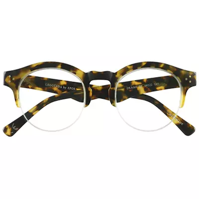 Eyewear Epos Drago TR 48 22 145 Amber Turtle New • $209.21