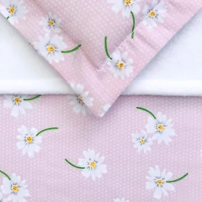 Dolls Pram Cot Bedding Set - Pretty Pink & White Daisy  BABY ANNABELL 🌸🌸 • £6.69
