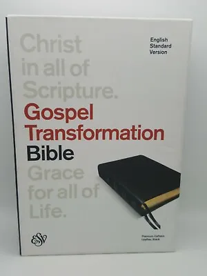 Gospel Transformation Bible English Standard Version Premium Calfskin Leather  • £103.29