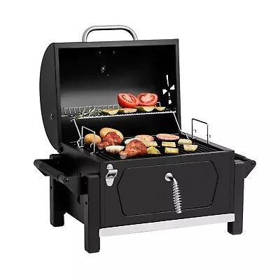 Royal Gourmet Portable Charcoal Grill W/ Side Handle Outdoor Tabletop BBQ Cooker • $99.99