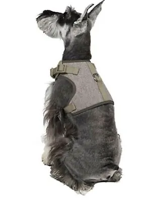 Martha Stewart Fashionable Tweed Dog Harness Grey Bowtie XX-Small • $9.99