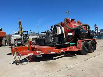 2019 Ditch Witch FX25A T/A 500 Gallon Vacuum Trailer Briggs Hydro Vac Bidadoo • $10100