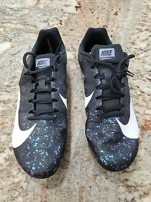 Nike Zoom Rival S 9 Track Sprint Shoes Mens Size 13 Black/Indigo (907564-003) • $40
