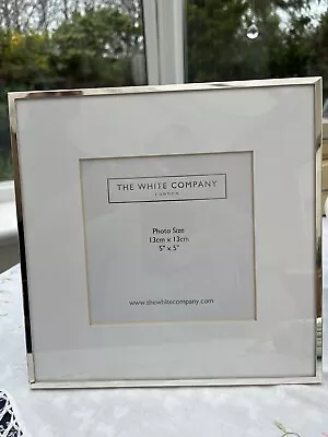 The White Company London Silver & White Frame (5” X 5” Photo) • £7.99