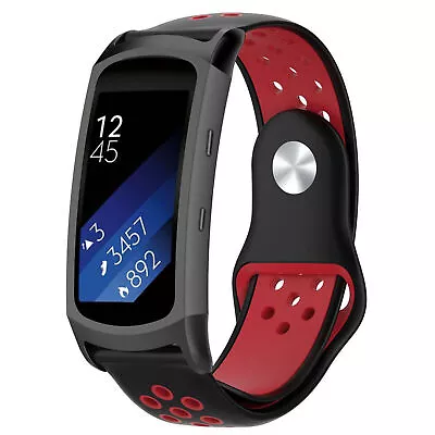 For Samsung Gear Fit 2/Pro Smart Watch Replace Silicone Wrist Band Strap US • $22.24