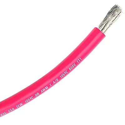 Ancor Red 2 Awg Battery Cable Sold By The Foot • $2.30