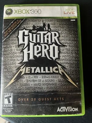 $22.50 • Buy Guitar Hero: Metallica (Microsoft Xbox 360, 2009) Complete W/ Manual 