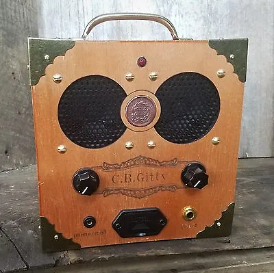 The  Copper Cent  Cigar Box Amplifier: Vintage Coin Classic Look Awesome Sound • $99.99