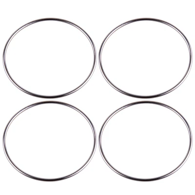£5.65 • Buy 4 Chinese Magic Trick Linking Rings Set Lock Party Show Stage 10cm Diameter &