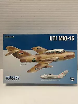 EDWARD Weekend Edition 1/72  MODEL MIG-15 UTI  RARE  Open Box  Sealed Bags • $28.04