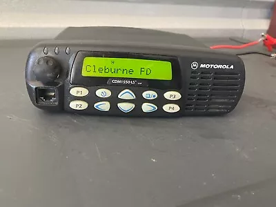 Motorola CDM1550 LS+ Radio VHF 136-174MHz 45 Watt 160 Ch AAM25KKF9DP6AN  Analog • $200