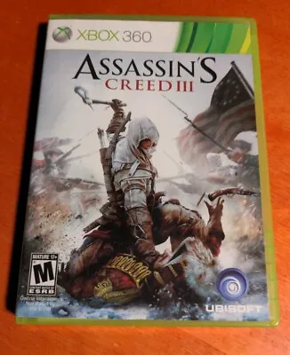 $8 • Buy Assassin's Creed III Microsoft Xbox 360 Ubisoft Havok Gameware Adobe Flash