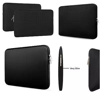 Plain Sleeve Case Cover Bag Fits Apple MacBook Air 13/13.3 Inch -2019/2020/2022 • £8.49