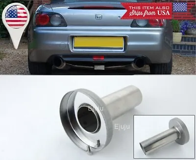 Silver Removable Stainless Muffler Silencer Insert For Benz 4  N1 Exhaust Tip • $19.95